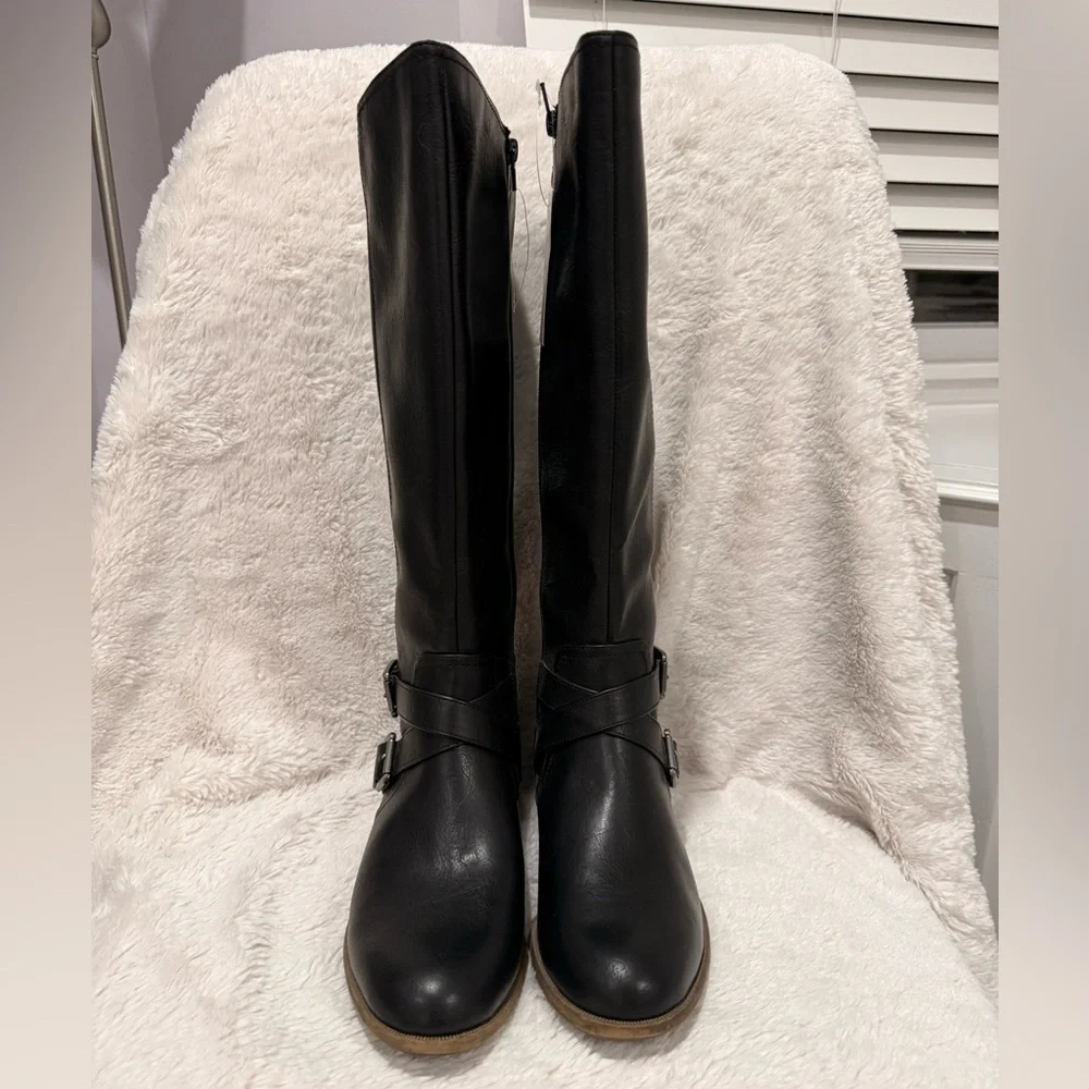 NWT / Life Stride Black Over the Knee Boots | Size 8